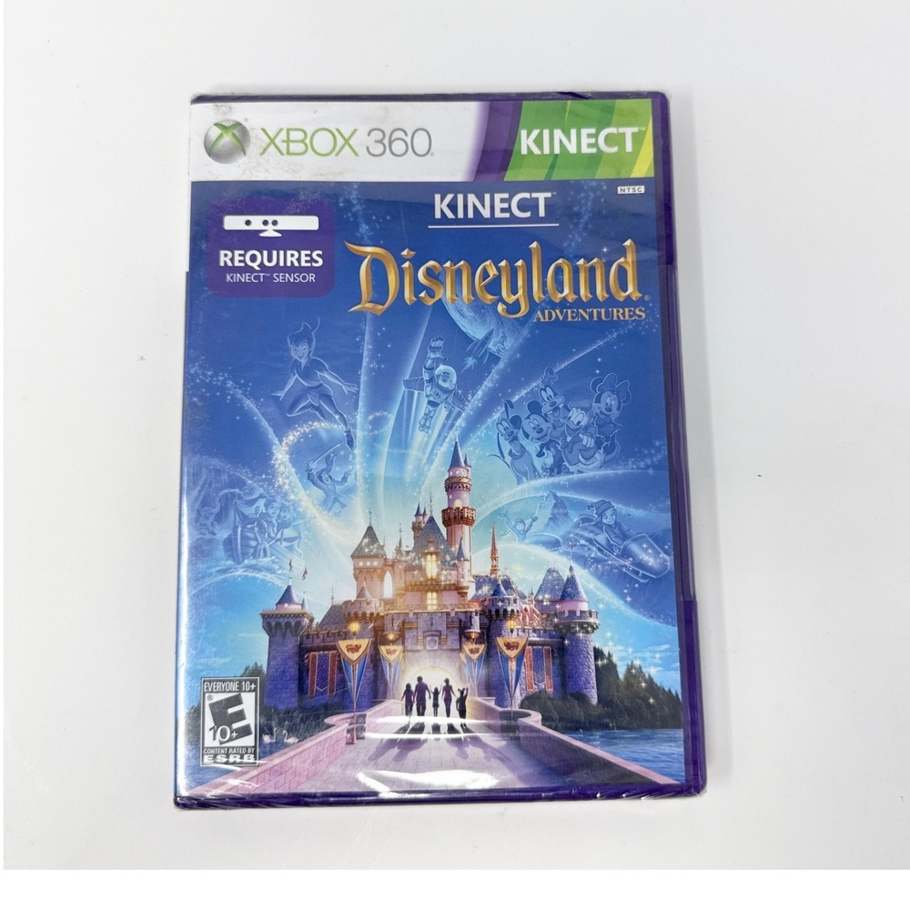 Kinect Disneyland Adventures Xbox 360 Game New Factory Sealed Microsoft Frontier